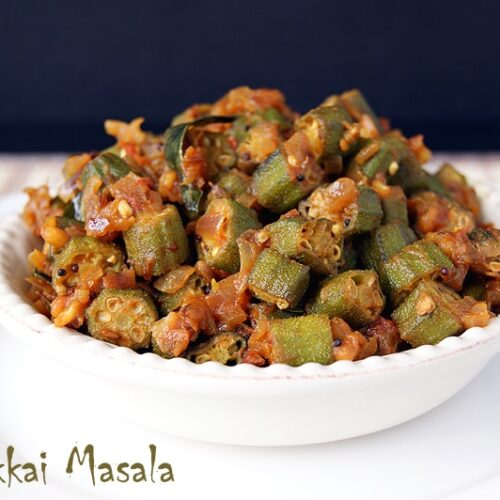 Vendakkai Masala | Easy South Indian Side