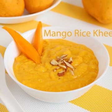 mango rice kheer