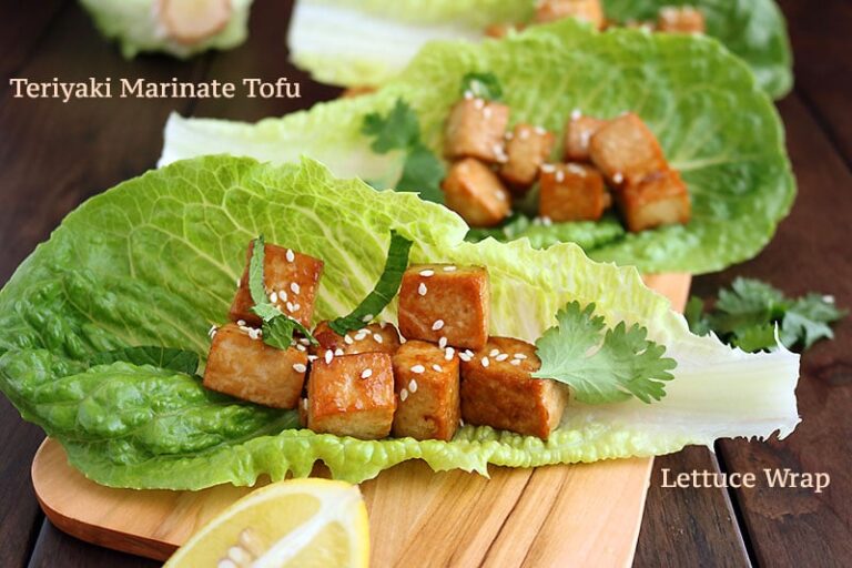 Teriyaki Marinated Tofu